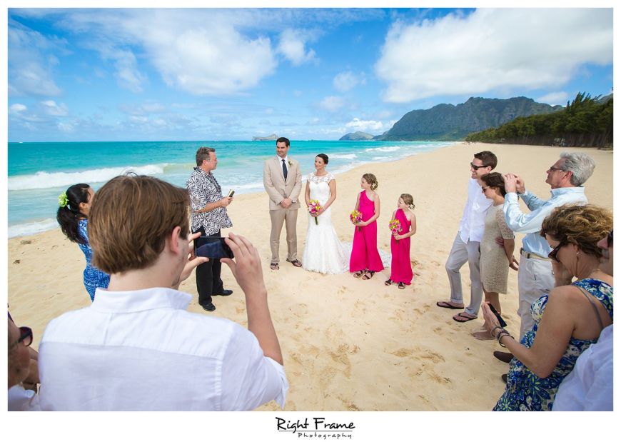 001_Oahu Beach Wedding waimanalo beach