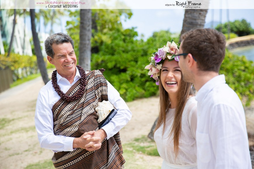 slub na plazy hawaje