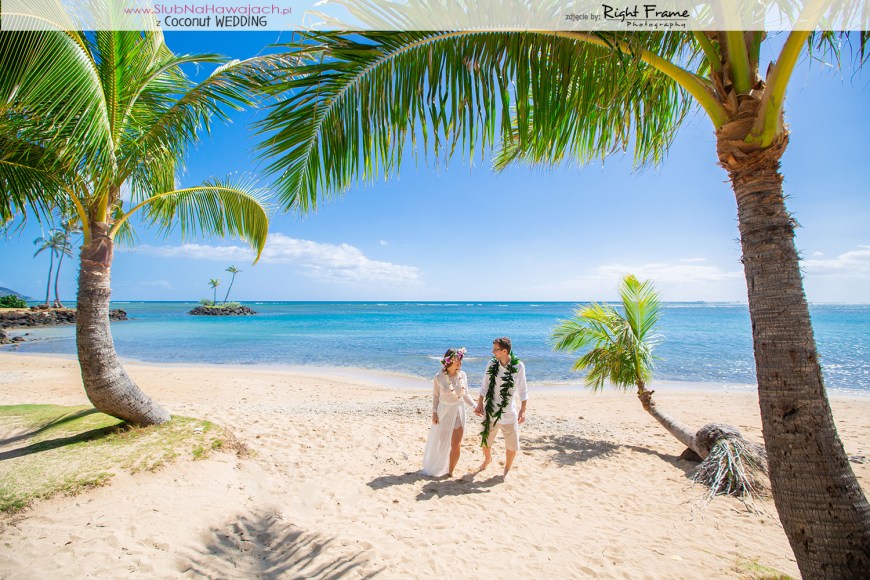 slub na plazy hawaje