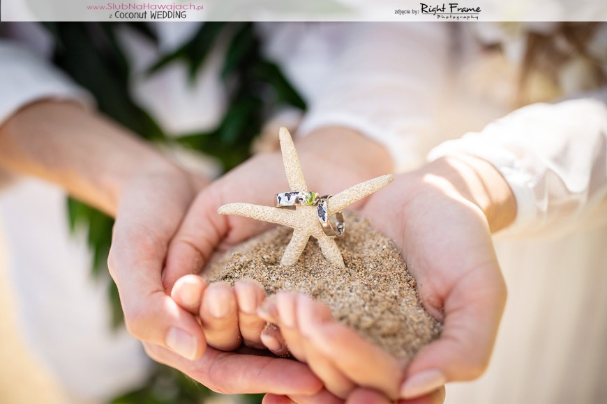 slub na plazy hawaje