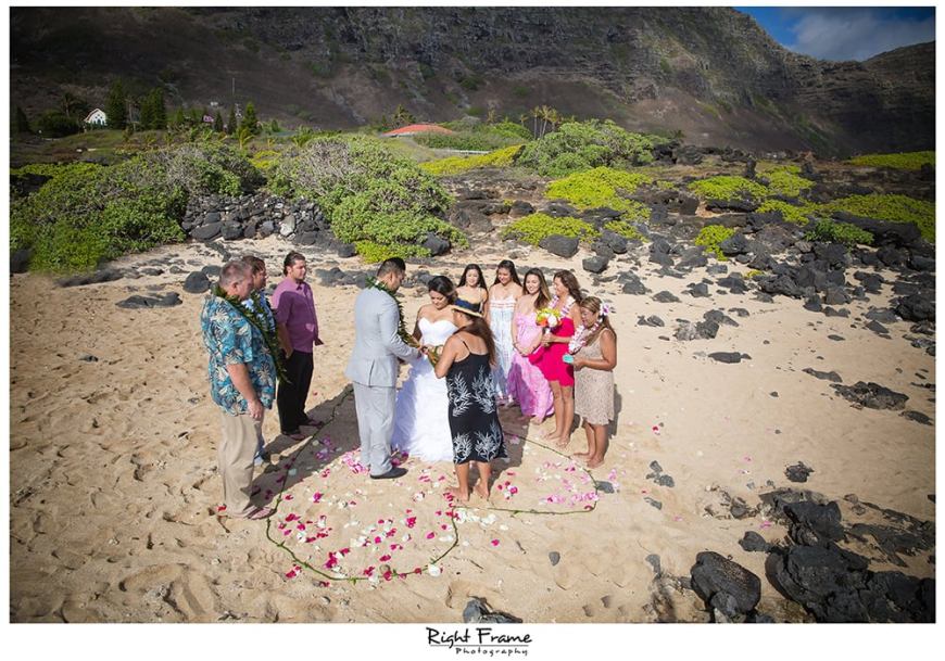 Wedding at Makapuu Beach