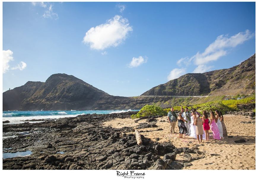 Wedding at Makapuu Beach