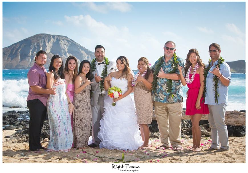 Wedding at Makapuu Beach