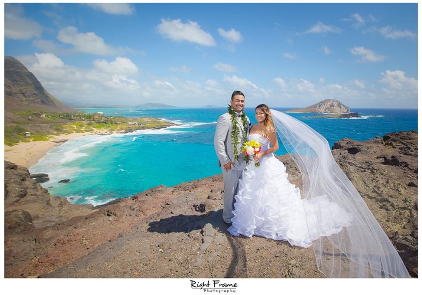 Wedding at Makapuu Beach