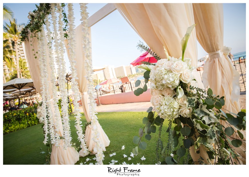 Wedding at Royal Hawaiian Hotel Waikiki