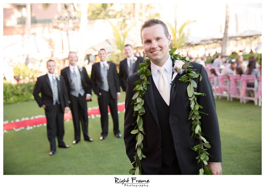 Wedding at Royal Hawaiian Hotel Waikiki