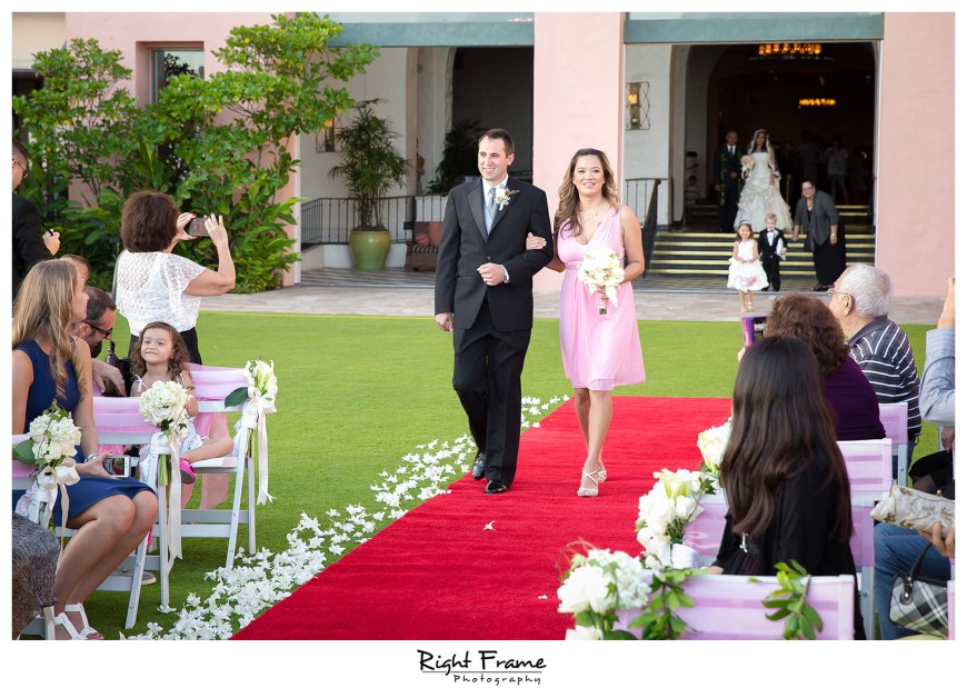 Wedding at Royal Hawaiian Hotel Waikiki
