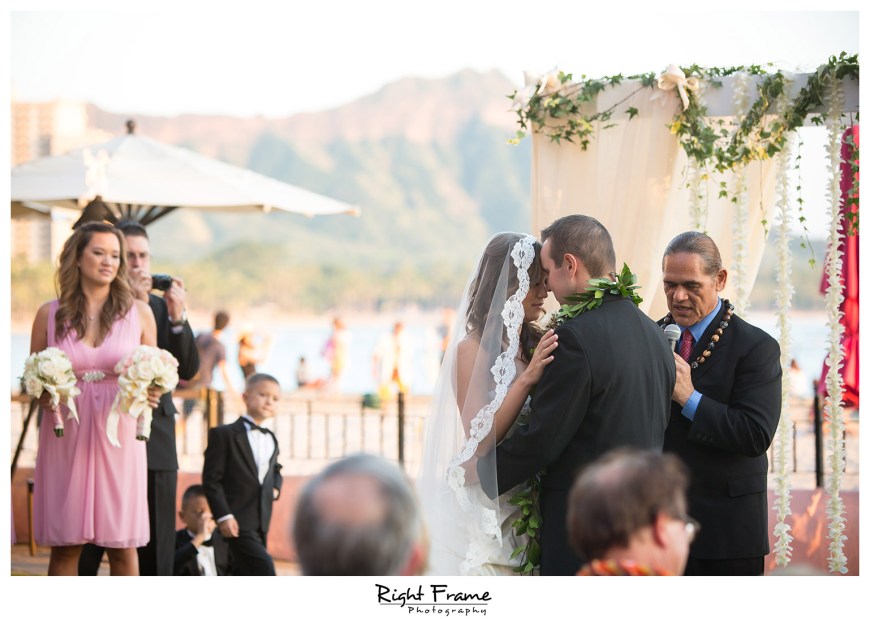 Wedding at Royal Hawaiian Hotel Waikiki