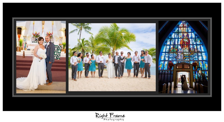 wedding at st. augustine church waikiki