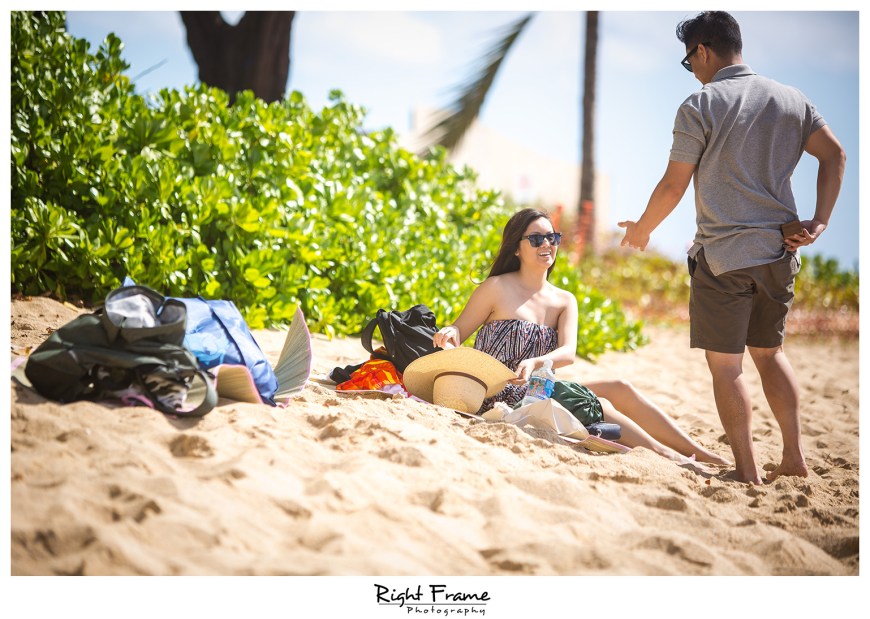 surprise engagement proposal in hawaii
