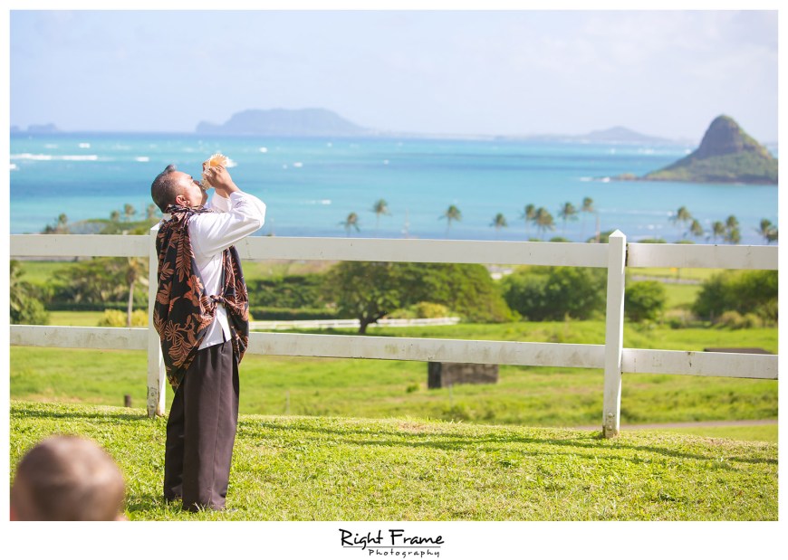 Oahu Hawaii Kualoa Ranch Wedding at Paliku Gardens