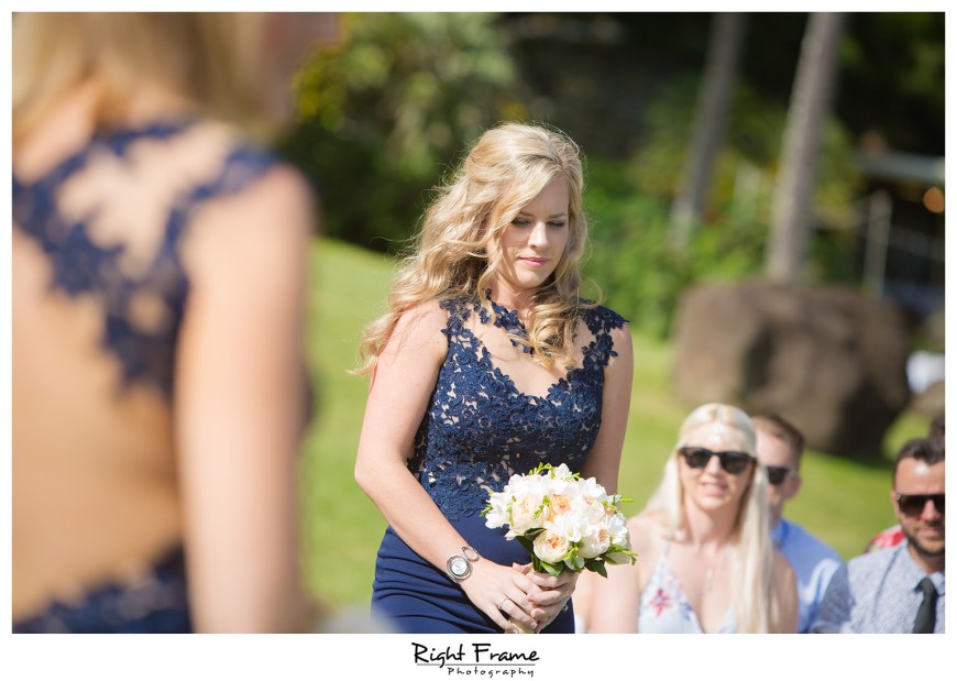 Oahu Hawaii Kualoa Ranch Wedding at Paliku Gardens