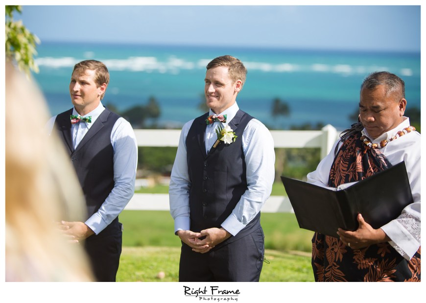 Oahu Hawaii Kualoa Ranch Wedding at Paliku Gardens
