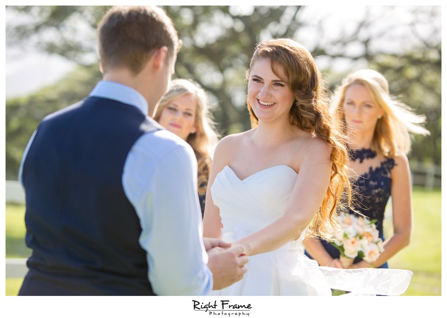 Oahu Hawaii Kualoa Ranch Wedding at Paliku Gardens