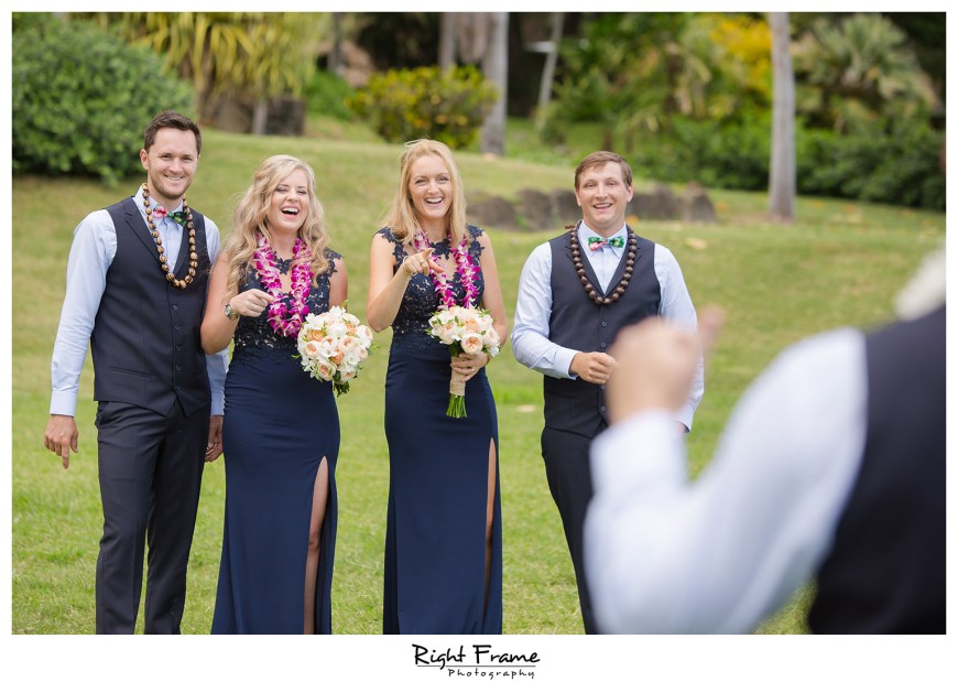 Oahu Hawaii Kualoa Ranch Wedding at Paliku Gardens