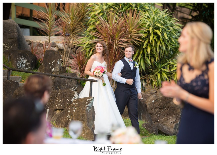 Oahu Hawaii Kualoa Ranch Wedding at Paliku Gardens