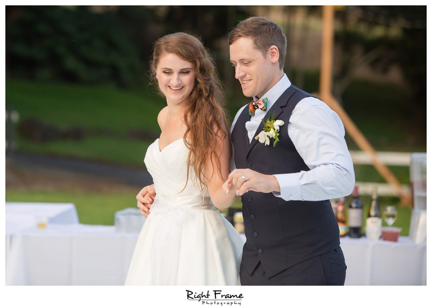 Oahu Hawaii Kualoa Ranch Wedding at Paliku Gardens