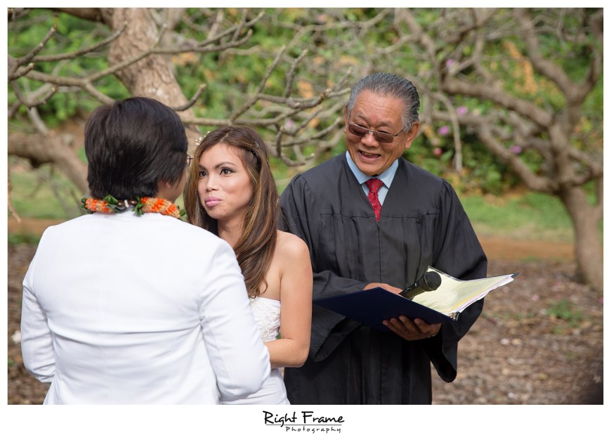 Koko Head Botanical Garden Wedding The Willows Restaurant Reception