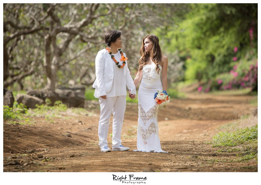 Koko Head Botanical Garden Wedding The Willows Restaurant Reception