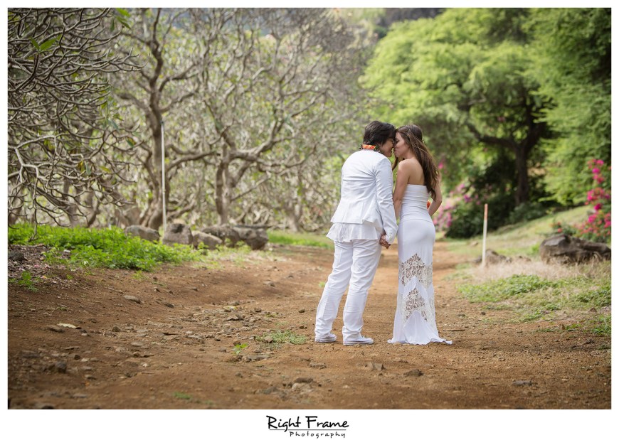 Koko Head Botanical Garden Wedding The Willows Restaurant Reception