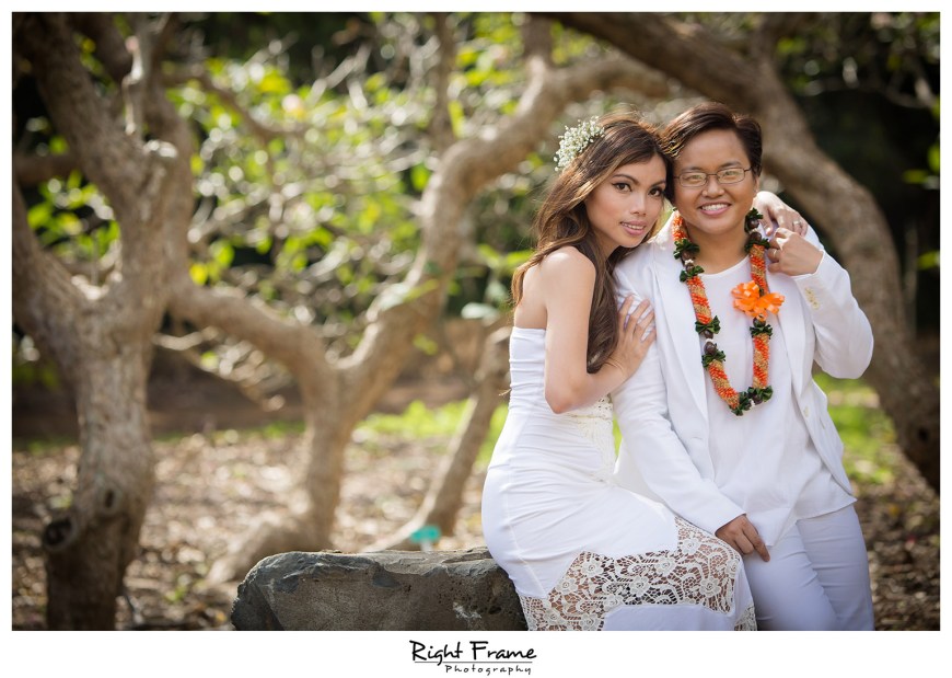 Koko Head Botanical Garden Wedding The Willows Restaurant Reception