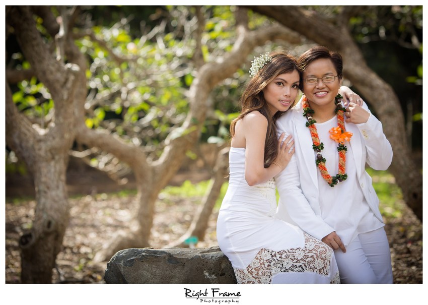 Koko Head Botanical Garden Wedding The Willows Restaurant Reception