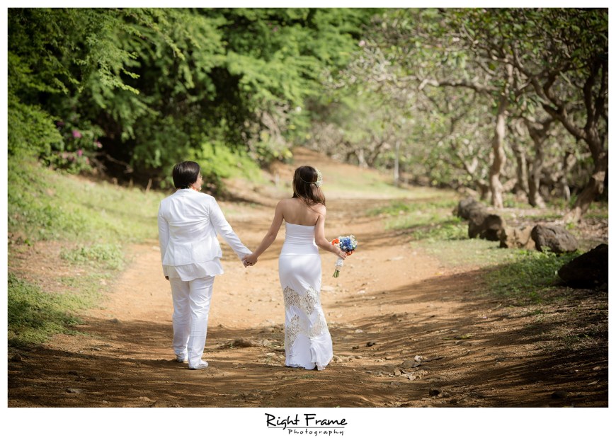 Koko Head Botanical Garden Wedding The Willows Restaurant Reception