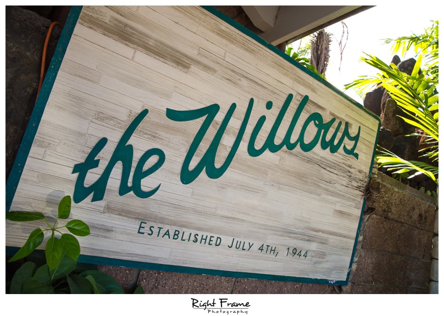 Koko Head Botanical Garden Wedding The Willows Restaurant Reception