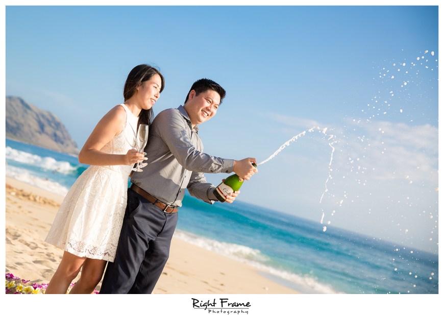The Best Romantic Surprise Engagement Proposal in Oahu