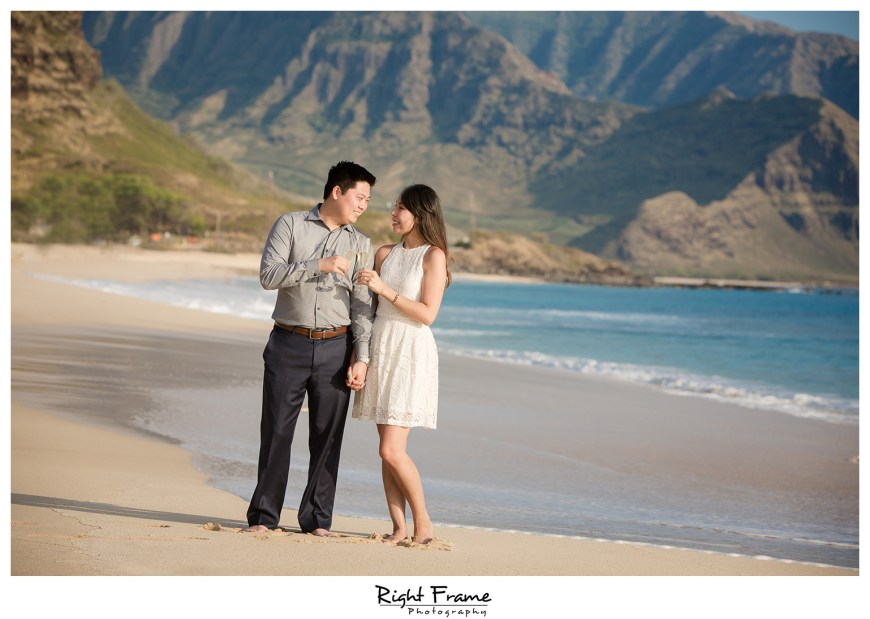 The Best Romantic Surprise Engagement Proposal in Oahu