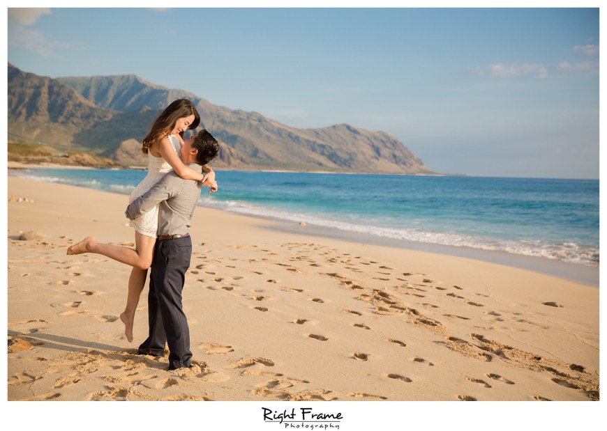 The Best Romantic Surprise Engagement Proposal in Oahu