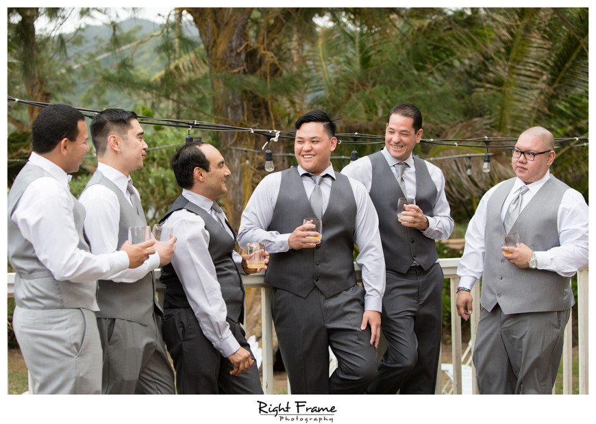 Wedding at Nani Kai Hale Beach House Oahu Hawaii