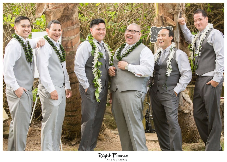 Wedding at Nani Kai Hale Beach House Oahu Hawaii