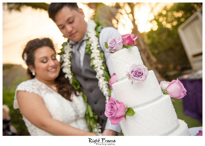 Wedding at Nani Kai Hale Beach House Oahu Hawaii