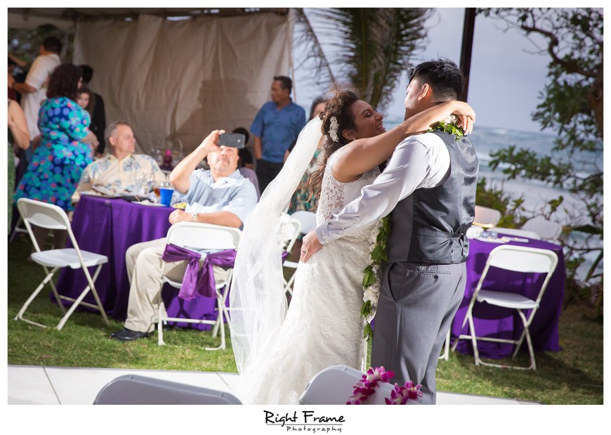 Wedding at Nani Kai Hale Beach House Oahu Hawaii