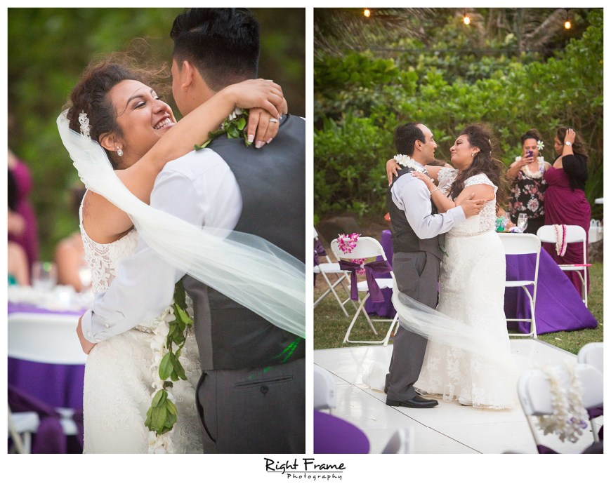 Wedding at Nani Kai Hale Beach House Oahu Hawaii