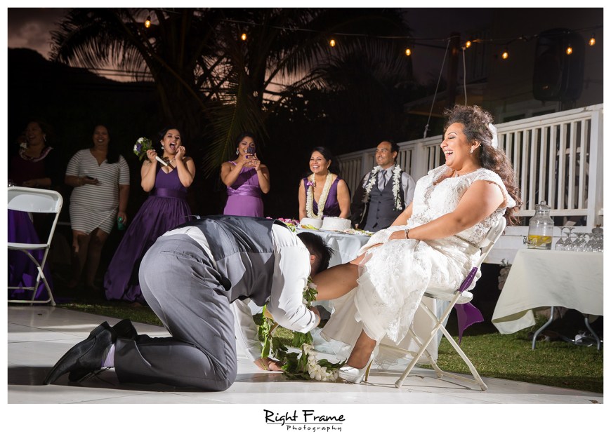 Wedding at Nani Kai Hale Beach House Oahu Hawaii