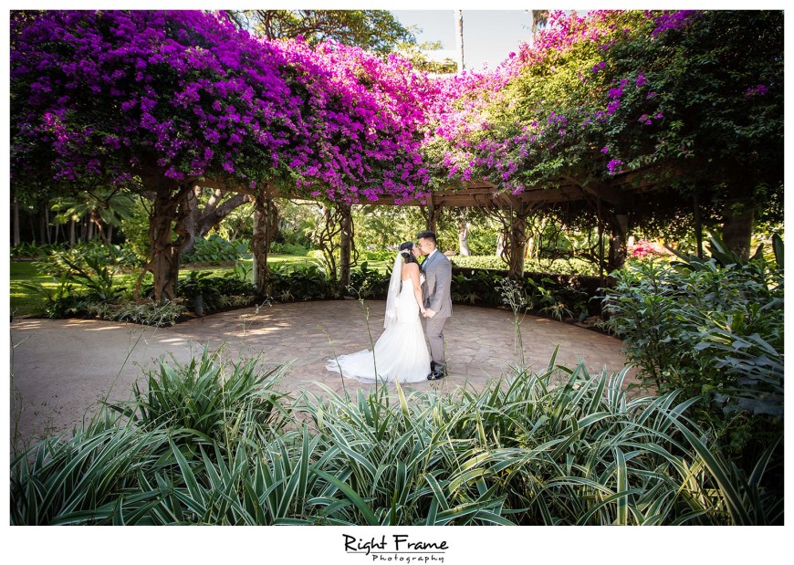 Wedding at the Hale Koa Hotel Maile Garden Waikiki