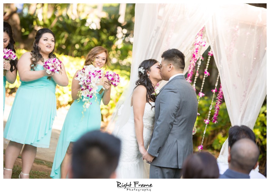 Wedding at the Hale Koa Hotel Maile Garden Waikiki