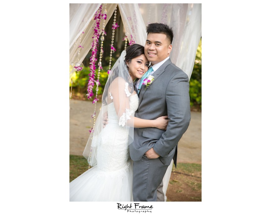 Wedding at the Hale Koa Hotel Maile Garden Waikiki