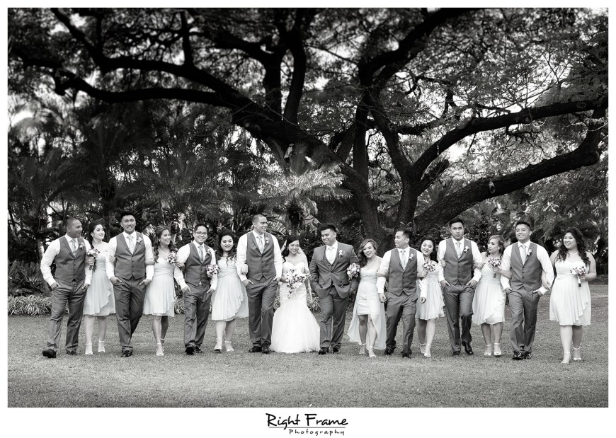 Wedding at the Hale Koa Hotel Maile Garden Waikiki