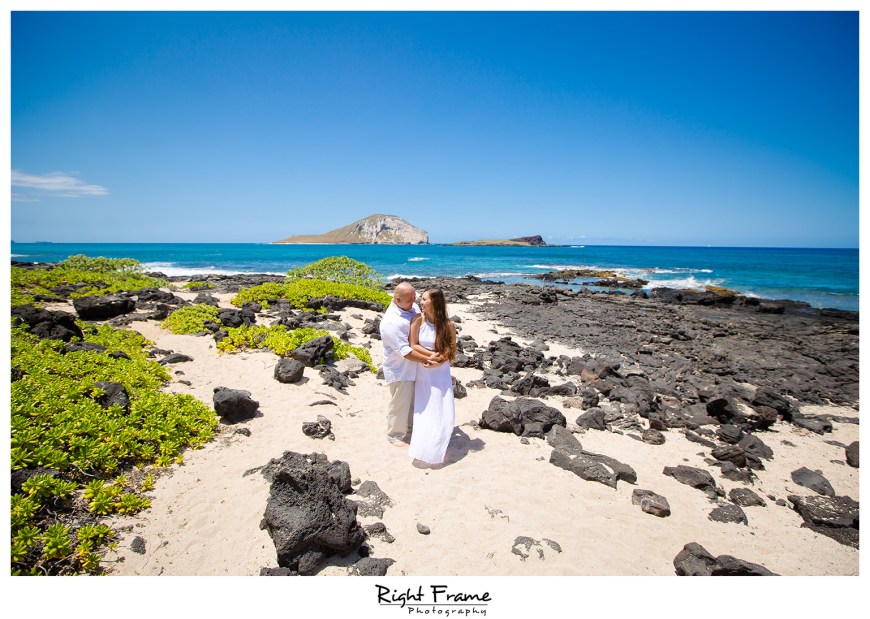 Hawaii Engagement Photos Makapuu Beach