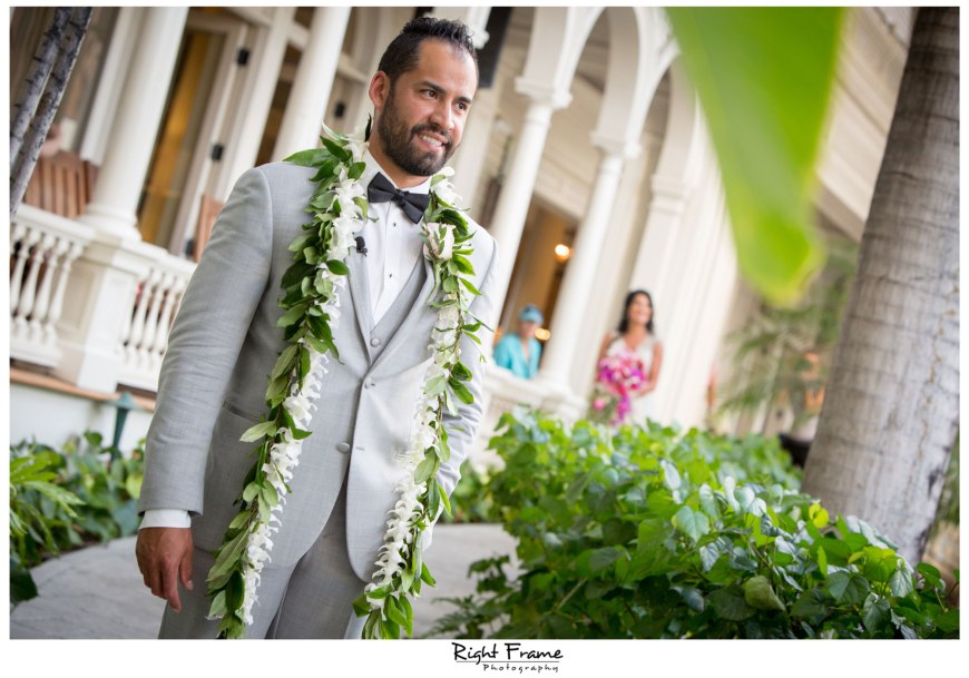 Wedding in WAIKIKI MOANA SURFRIDER HOTEL