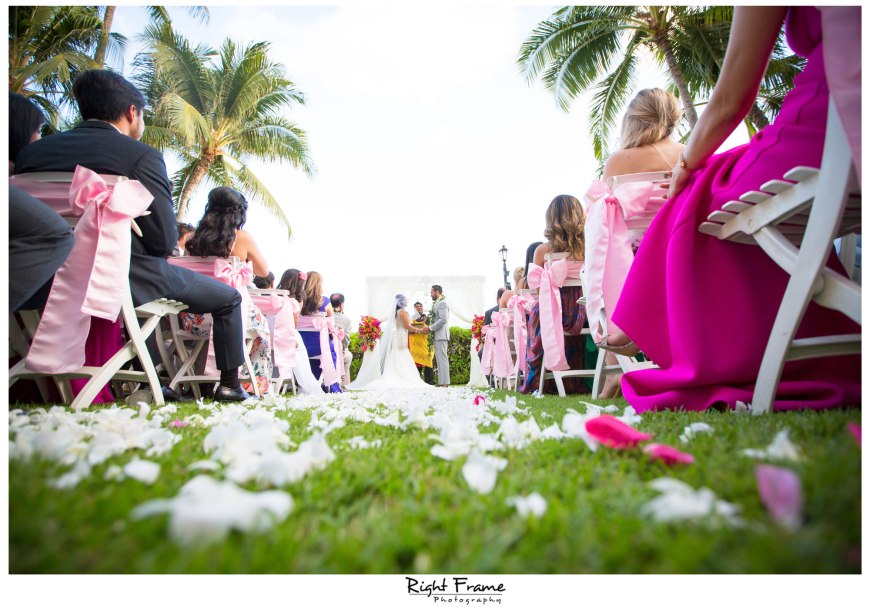 Wedding in WAIKIKI MOANA SURFRIDER HOTEL