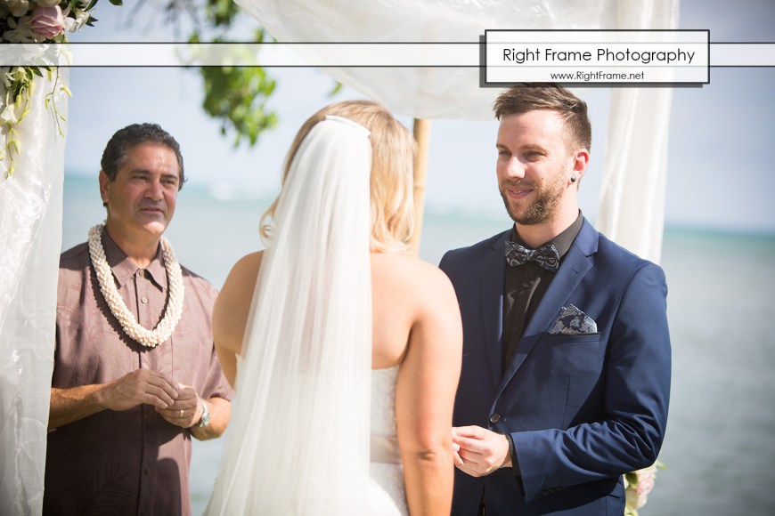 Hawaii Beach House Wedding at Kathy Ireland Beachfront Oasis