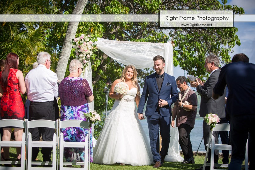 Hawaii Beach House Wedding at Kathy Ireland Beachfront Oasis