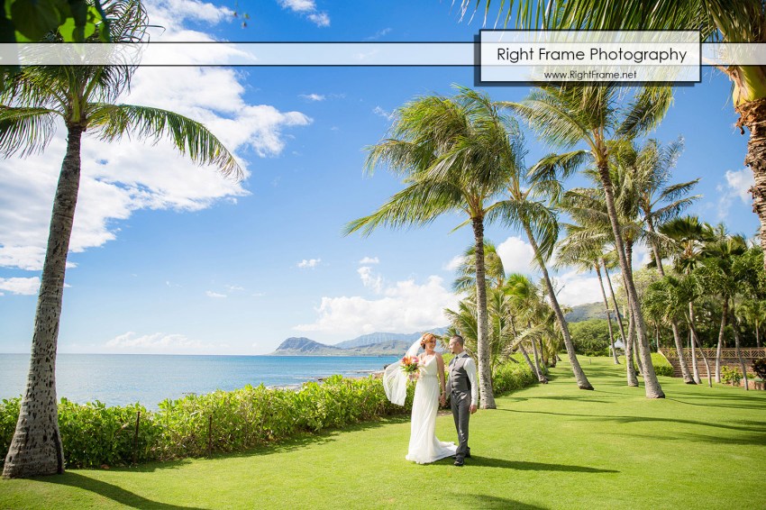Hawaii Paradise Cove Wedding Pictures
