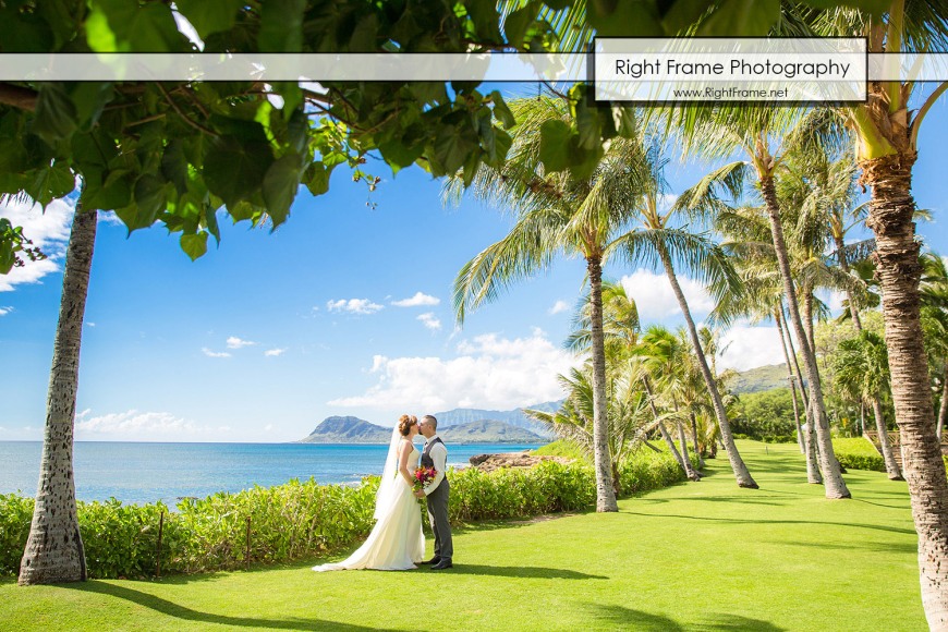 Hawaii Paradise Cove Wedding Pictures