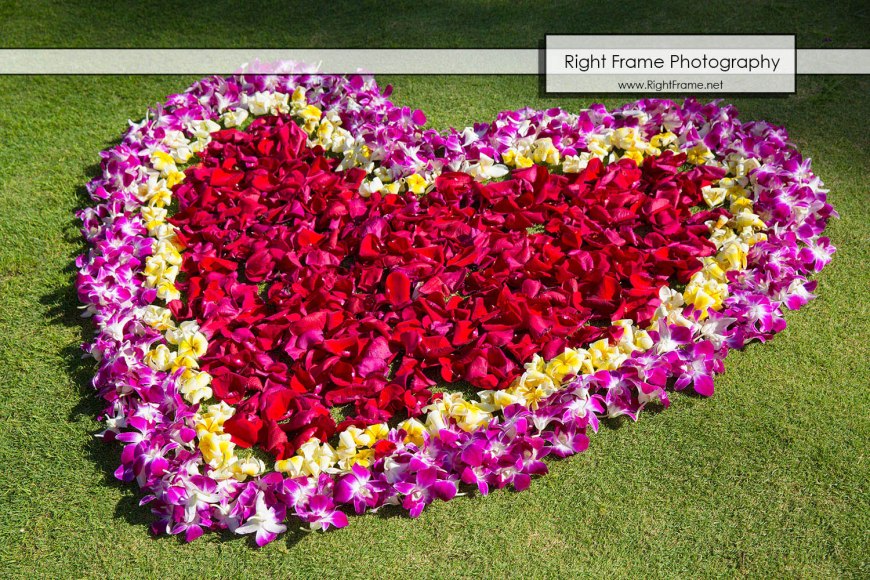 Photography of a surprise wedding proposal at Kahala Beach in Hawaii