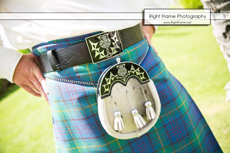 Scottish Wedding in Hawaii Paradise Cove Luau Imu Gardens